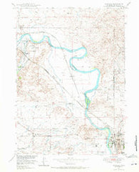 Douglas Wyoming Historical topographic map, 1:24000 scale, 7.5 X 7.5 Minute, Year 1949