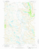 Downs Mountain Wyoming Historical topographic map, 1:24000 scale, 7.5 X 7.5 Minute, Year 1968