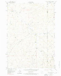 Dry Fork Ranch Wyoming Historical topographic map, 1:24000 scale, 7.5 X 7.5 Minute, Year 1953