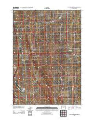 Dry Creek Reservoir Wyoming Historical topographic map, 1:24000 scale, 7.5 X 7.5 Minute, Year 2012