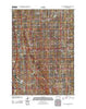 Dry Creek Reservoir Wyoming Historical topographic map, 1:24000 scale, 7.5 X 7.5 Minute, Year 2012