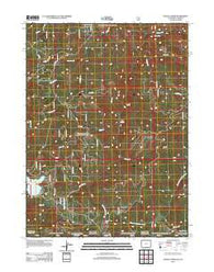 Dudley Creek Wyoming Historical topographic map, 1:24000 scale, 7.5 X 7.5 Minute, Year 2012