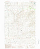 Dugout Creek North Wyoming Historical topographic map, 1:24000 scale, 7.5 X 7.5 Minute, Year 1984