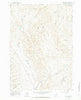 Dugout Ranch Wyoming Historical topographic map, 1:24000 scale, 7.5 X 7.5 Minute, Year 1961