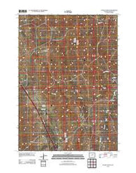 Dugout Ranch Wyoming Historical topographic map, 1:24000 scale, 7.5 X 7.5 Minute, Year 2012