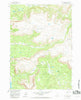 Dundee Meadows Wyoming Historical topographic map, 1:24000 scale, 7.5 X 7.5 Minute, Year 1956