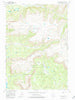 Dundee Meadows Wyoming Historical topographic map, 1:24000 scale, 7.5 X 7.5 Minute, Year 1956