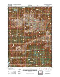 Dundee Meadows Wyoming Historical topographic map, 1:24000 scale, 7.5 X 7.5 Minute, Year 2012