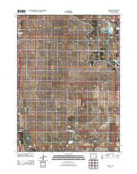 Duroc Wyoming Historical topographic map, 1:24000 scale, 7.5 X 7.5 Minute, Year 2012