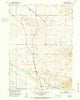 Dwyer Wyoming Historical topographic map, 1:24000 scale, 7.5 X 7.5 Minute, Year 1951