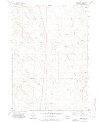 Eagle Rock Wyoming Historical topographic map, 1:24000 scale, 7.5 X 7.5 Minute, Year 1971