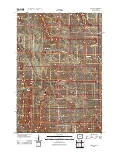 Eagle Pass Wyoming Historical topographic map, 1:24000 scale, 7.5 X 7.5 Minute, Year 2012