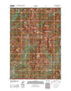 Eagle Peak Wyoming Historical topographic map, 1:24000 scale, 7.5 X 7.5 Minute, Year 2012