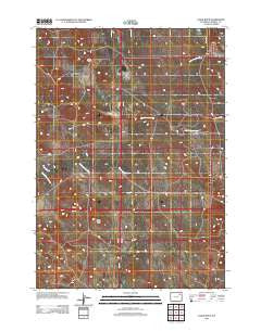 Eagle Rock Wyoming Historical topographic map, 1:24000 scale, 7.5 X 7.5 Minute, Year 2012