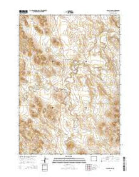 Eagle Rock Wyoming Current topographic map, 1:24000 scale, 7.5 X 7.5 Minute, Year 2015