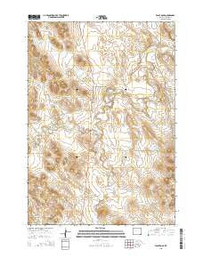 Eagle Rock Wyoming Current topographic map, 1:24000 scale, 7.5 X 7.5 Minute, Year 2015