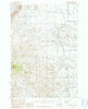 Eaglenest Basin Wyoming Historical topographic map, 1:24000 scale, 7.5 X 7.5 Minute, Year 1987
