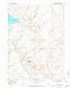 Eden Reservoir East Wyoming Historical topographic map, 1:24000 scale, 7.5 X 7.5 Minute, Year 1968
