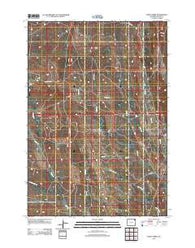 Edith Creek Wyoming Historical topographic map, 1:24000 scale, 7.5 X 7.5 Minute, Year 2012
