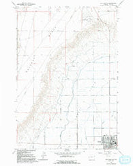 Elk Basin SE Wyoming Historical topographic map, 1:24000 scale, 7.5 X 7.5 Minute, Year 1966