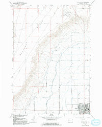 Elk Basin SE Wyoming Historical topographic map, 1:24000 scale, 7.5 X 7.5 Minute, Year 1966