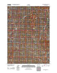 Elkhorn Springs Wyoming Historical topographic map, 1:24000 scale, 7.5 X 7.5 Minute, Year 2012