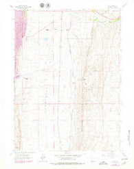 Elkol Wyoming Historical topographic map, 1:24000 scale, 7.5 X 7.5 Minute, Year 1962