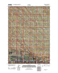 Emblem SE Wyoming Historical topographic map, 1:24000 scale, 7.5 X 7.5 Minute, Year 2012