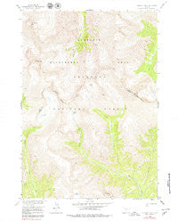Emerald Lake Wyoming Historical topographic map, 1:24000 scale, 7.5 X 7.5 Minute, Year 1956