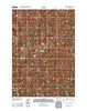 Emerald Lake Wyoming Historical topographic map, 1:24000 scale, 7.5 X 7.5 Minute, Year 2012