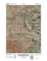 Emigrant Gap NE Wyoming Historical topographic map, 1:24000 scale, 7.5 X 7.5 Minute, Year 2012