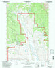 Esmond Park Wyoming Historical topographic map, 1:24000 scale, 7.5 X 7.5 Minute, Year 1991