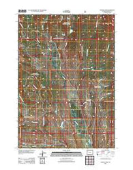 Esmond Park Wyoming Historical topographic map, 1:24000 scale, 7.5 X 7.5 Minute, Year 2012