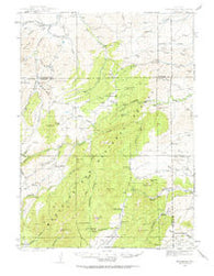 Esterbrook Wyoming Historical topographic map, 1:62500 scale, 15 X 15 Minute, Year 1943
