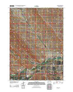 Ethete Wyoming Historical topographic map, 1:24000 scale, 7.5 X 7.5 Minute, Year 2012