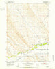 Ethete Wyoming Historical topographic map, 1:24000 scale, 7.5 X 7.5 Minute, Year 1951