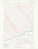 Ethete Wyoming Historical topographic map, 1:24000 scale, 7.5 X 7.5 Minute, Year 1959