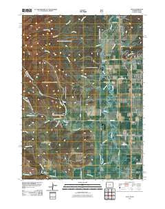 Etna Wyoming Historical topographic map, 1:24000 scale, 7.5 X 7.5 Minute, Year 2011