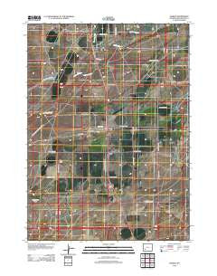 Farson Wyoming Historical topographic map, 1:24000 scale, 7.5 X 7.5 Minute, Year 2012