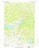 Fayette Lake Wyoming Historical topographic map, 1:24000 scale, 7.5 X 7.5 Minute, Year 1968
