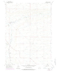 Federal Wyoming Historical topographic map, 1:24000 scale, 7.5 X 7.5 Minute, Year 1962