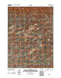 Ferris Wyoming Historical topographic map, 1:24000 scale, 7.5 X 7.5 Minute, Year 2012