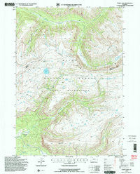 Ferry Lake Wyoming Historical topographic map, 1:24000 scale, 7.5 X 7.5 Minute, Year 1996