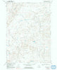 Fiftymile Flat Wyoming Historical topographic map, 1:24000 scale, 7.5 X 7.5 Minute, Year 1968