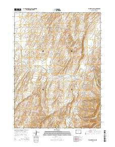 Fillmore Ranch Wyoming Current topographic map, 1:24000 scale, 7.5 X 7.5 Minute, Year 2015