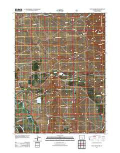 Finley Reservoir Wyoming Historical topographic map, 1:24000 scale, 7.5 X 7.5 Minute, Year 2012