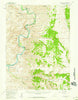 Firehole Basin Wyoming Historical topographic map, 1:62500 scale, 15 X 15 Minute, Year 1957