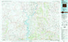 Firehole Canyon Wyoming Historical topographic map, 1:100000 scale, 30 X 60 Minute, Year 1980