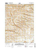 First Water Draw Wyoming Current topographic map, 1:24000 scale, 7.5 X 7.5 Minute, Year 2015