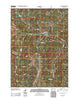 Fish Lake Wyoming Historical topographic map, 1:24000 scale, 7.5 X 7.5 Minute, Year 2012